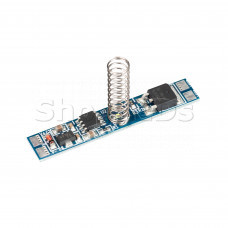 Сенсорный диммер SR-RULE-DIM-TOUCH (12-24V, 1x8A, 46x8mm) (Arlight, Открытый)