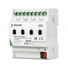 INTELLIGENT ARLIGHT Релейный модуль KNX-704-SW20-DIN (BUS, 4x20A)