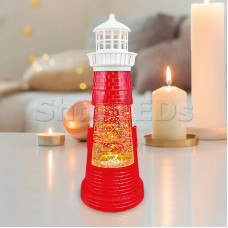 Декоративный светильник «Маяк красный» с конфетти и подсветкой, USB NEON-NIGHT