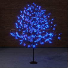 Светодиодное дерево "Клен", высота 2,1м, диаметр кроны 1,8м, синие светодиоды, IP 65, понижающий трансформатор в комплекте, NEON-NIGHT