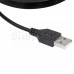 LED лента с USB коннектором 5 В, 8 мм, IP65, SMD 2835, 60 LED/m, цвет свечения желтый 